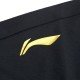 Футболка мужская для бадминтона тренировочная с принтом (черная) Li-NING AHSQ533-2