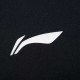 Футболка мужская для бадминтона тренировочная с принтом (черная) Li-NING AHSS471-2