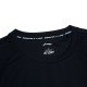 Футболка мужская для бадминтона тренировочная с принтом (черная) Li-NING AHSS473-2