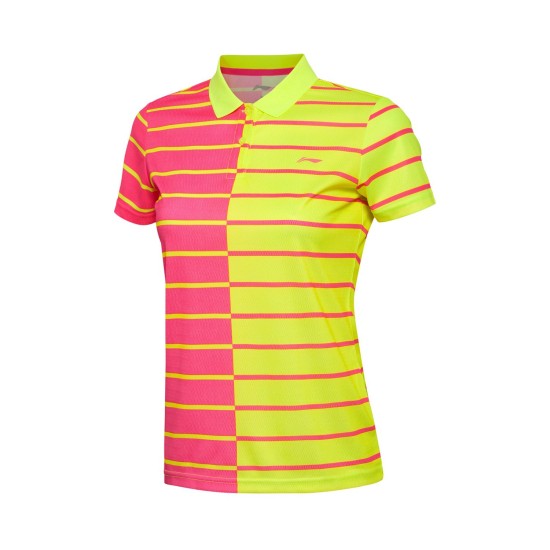 Поло женское для бадминтона Li-NING APLL158-3