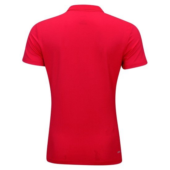 Поло женское для бадминтона (красн) Li-NING APLR126-2