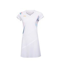 Платье с шортами (белое) Li-NING ASKV286-2