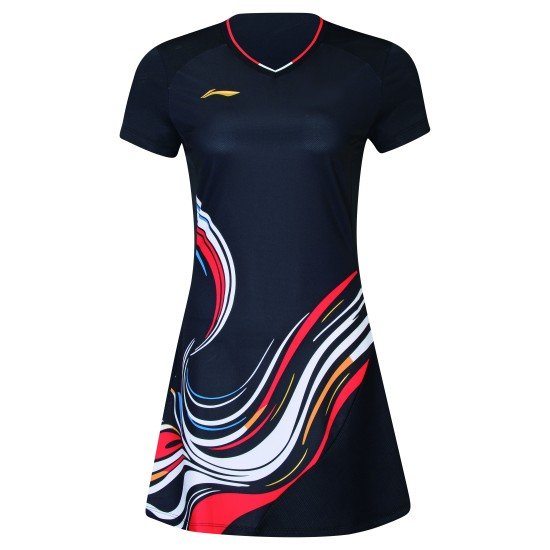 Платье с шортами (черное) Li-NING ASKW070-1