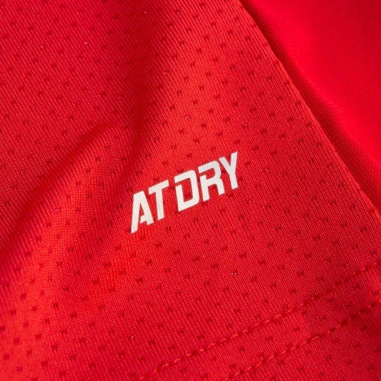 Майка мужская для бадминтона без рукавов (красная) Li-NING AVSP473-2
