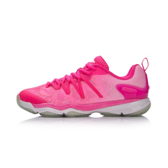 Кроссовки женские для бадминтона Li-Ning Ranger (розовые)
