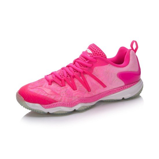 Кроссовки женские для бадминтона Li-Ning Ranger (розовые)