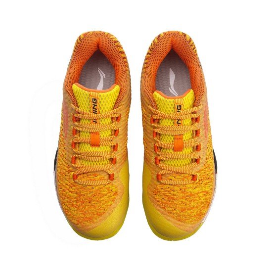 Кроссовки мужские для бадминтона Li-Ning Pioneer (оранжевые)