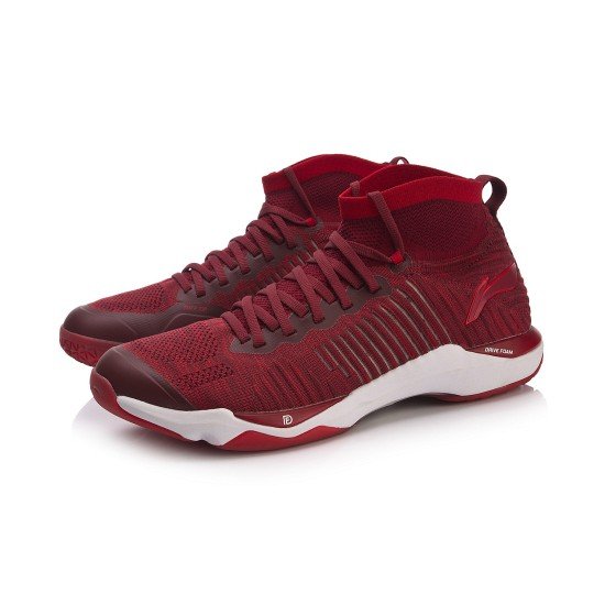 Кроссовки мужские для бадминтона Li-Ning Dagger (красные)