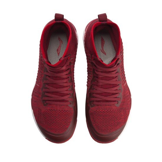 Кроссовки мужские для бадминтона Li-Ning Dagger (красные)