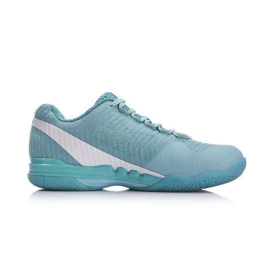 Кроссовки женские для бадминтона Li-Ning Pioneer (голубые)