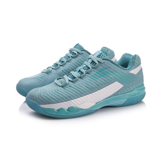 Кроссовки женские для бадминтона Li-Ning Pioneer (голубые)