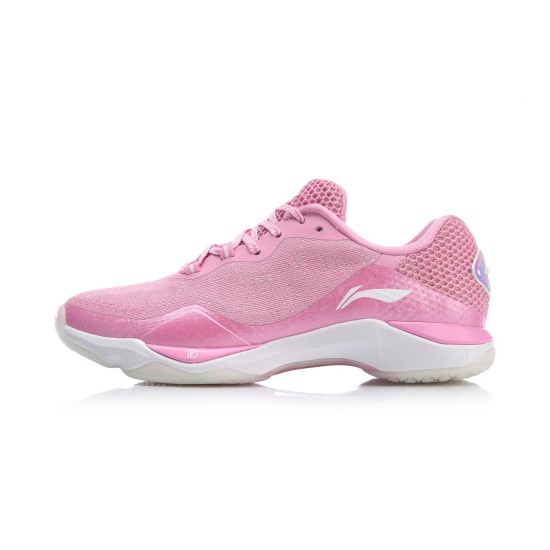 Кроссовки женские для бадминтона Li-Ning Dagger 2.0 (розовые)