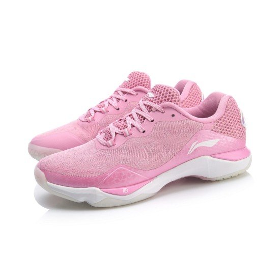 Кроссовки женские для бадминтона Li-Ning Dagger 2.0 (розовые)