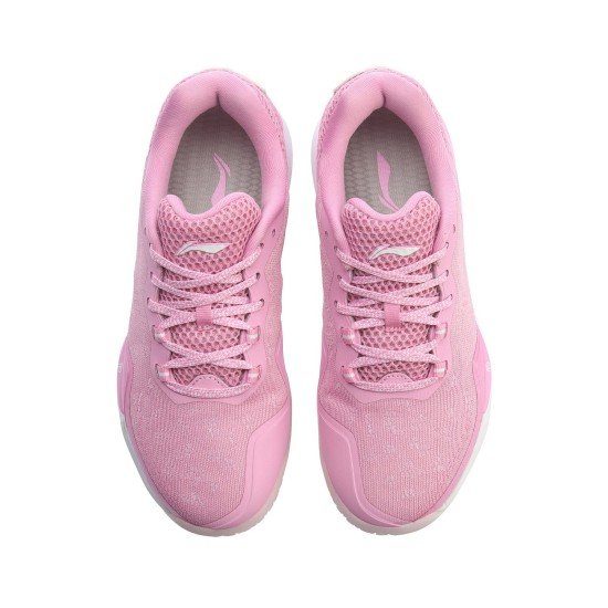 Кроссовки женские для бадминтона Li-Ning Dagger 2.0 (розовые)