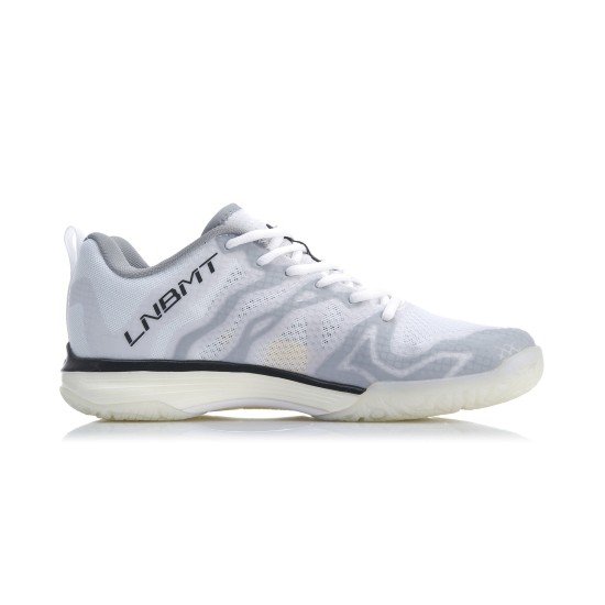 Кроссовки мужские для бадминтона Li-Ning Falcon легкие (белые)