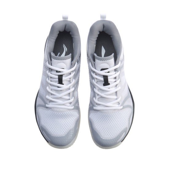 Кроссовки мужские для бадминтона Li-Ning Falcon легкие (белые)