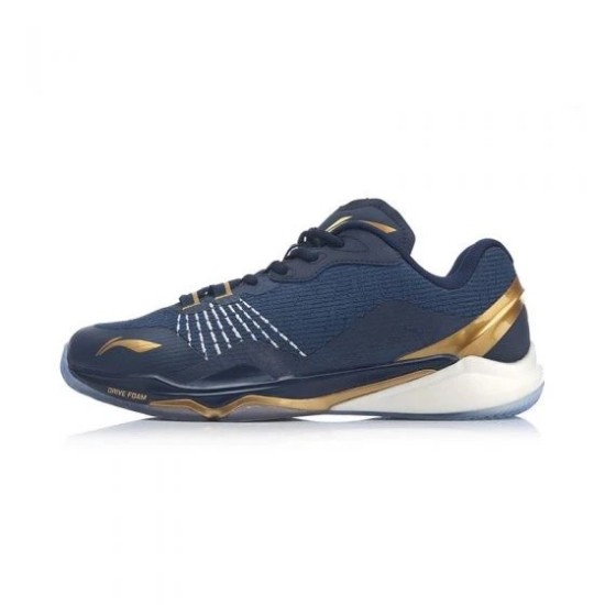 Кроссовки мужские для бадминтона Li-Ning Quick Force (темно-синие)