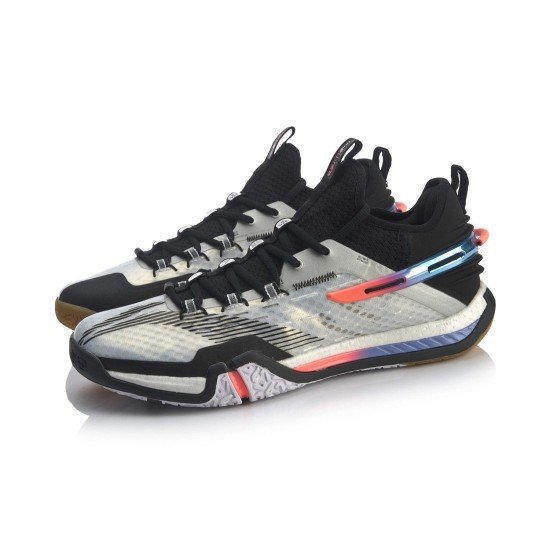 Кроссовки мужские для бадминтона Li-Ning X-series 2020 (бело-черные)
