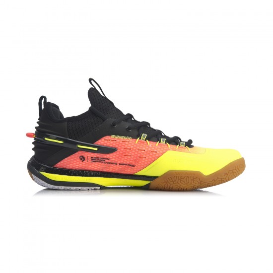 Кроссовки мужские для бадминтона Li-Ning X-series 2020 (черно-розовые)