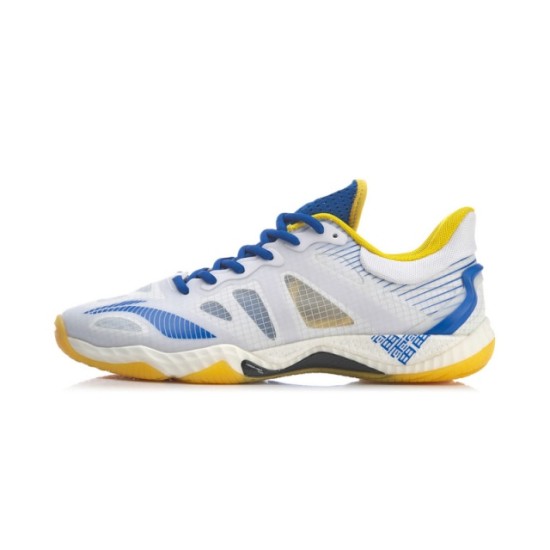 Кроссовки мужские для бадминтона Li-Ning Falcon 4.0 (белые)