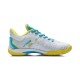 Кроссовки женские для бадминтона Li-Ning Falcon 4.0 (бело-голубые)