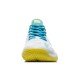Кроссовки женские для бадминтона Li-Ning Falcon 4.0 (бело-голубые)