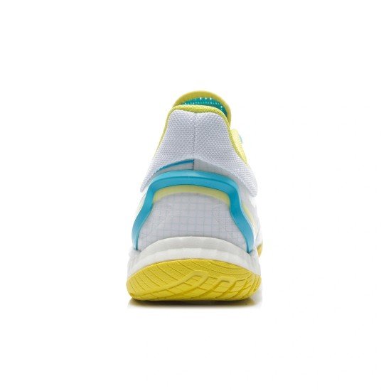 Кроссовки женские для бадминтона Li-Ning Falcon 4.0 (бело-голубые)