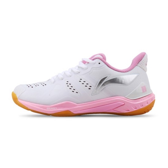 Кроссовки женские для бадминтона Li-Ning Thunderbolt (белые)