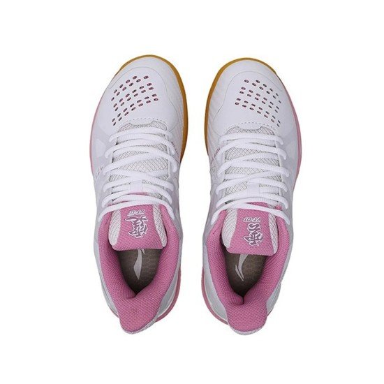 Кроссовки женские для бадминтона Li-Ning Thunderbolt (белые)