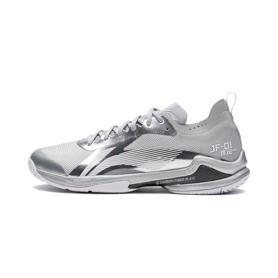 Кроссовки мужские для бадминтона Li-Ning Blast Pro (серебристые)