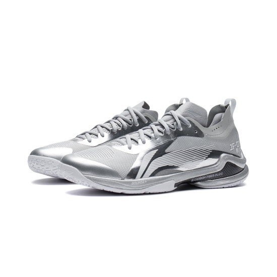Кроссовки мужские для бадминтона Li-Ning Blast Pro (серебристые)