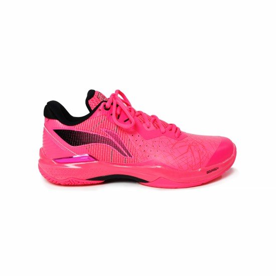 Кроссовки женские для бадминтона Li-Ning Thunderbolt (розовые)