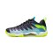 Кроссовки мужские для бадминтона Li-Ning Falcon 5.0 (сине-салатовые)