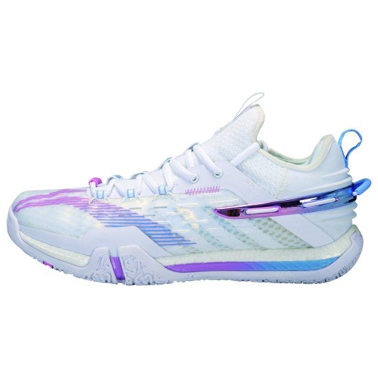 Кроссовки женские для бадминтона Li-Ning Saga Pro 2022 (белые)
