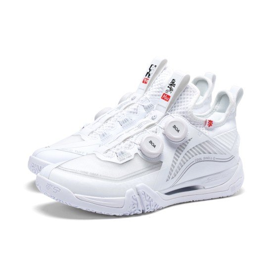 Кроссовки для бадминтона Li-Ning Saga 2 MAX (белые)