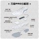 Кроссовки для бадминтона Li-Ning Blade DF-01 PRO (белые)