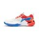Кроссовки для бадминтона Li-Ning Blade DF-01 MAX (бело-сине-красные)