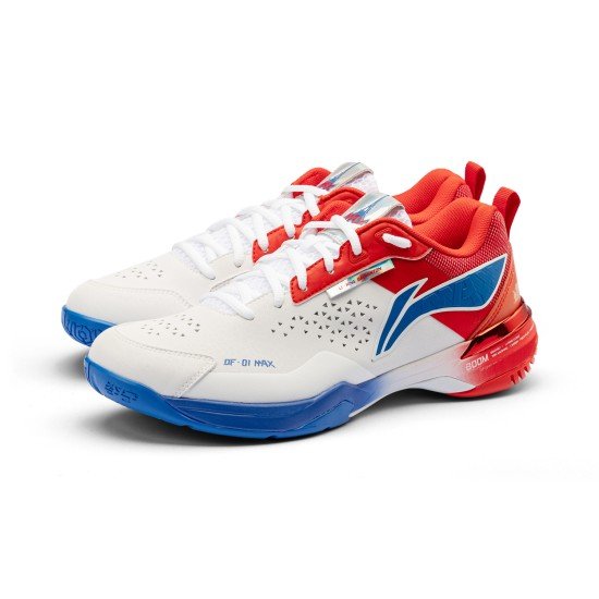 Кроссовки для бадминтона Li-Ning Blade DF-01 MAX (бело-сине-красные)