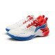 Кроссовки для бадминтона Li-Ning Blade DF-01 MAX (бело-сине-красные)