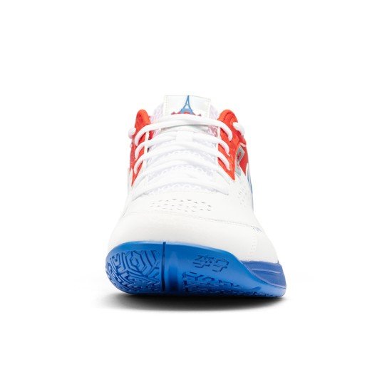 Кроссовки для бадминтона Li-Ning Blade DF-01 MAX (бело-сине-красные)