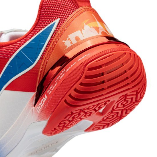 Кроссовки для бадминтона Li-Ning Blade DF-01 MAX (бело-сине-красные)