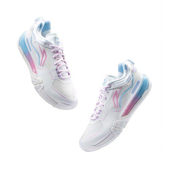 Кроссовки для бадминтона Li-Ning Saga III PRO (белые)