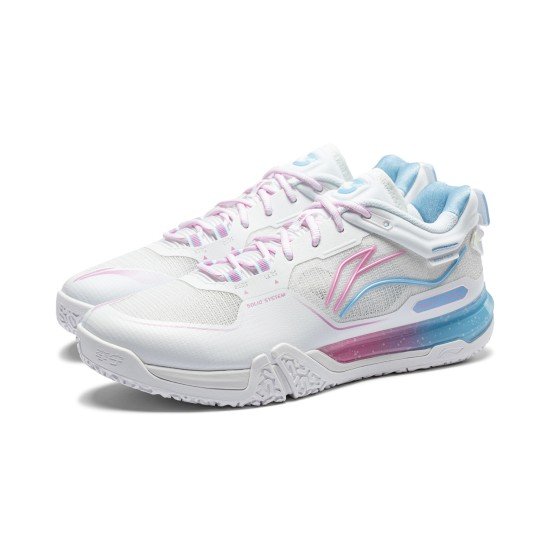 Кроссовки для бадминтона Li-Ning Saga III PRO (белые)
