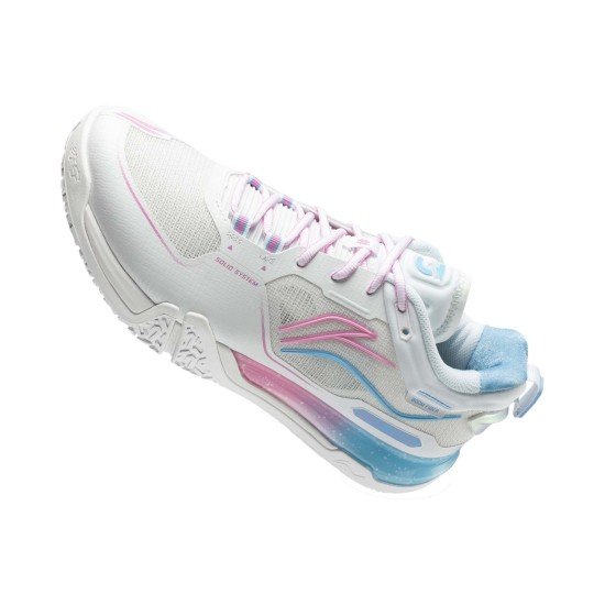 Кроссовки для бадминтона Li-Ning Saga III PRO (белые)