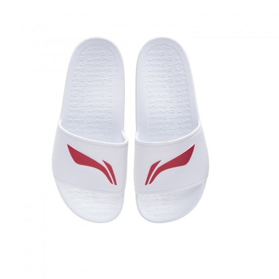 Тапочки унисекс для бадминтона Li-Ning AYCS003-2 (белые)