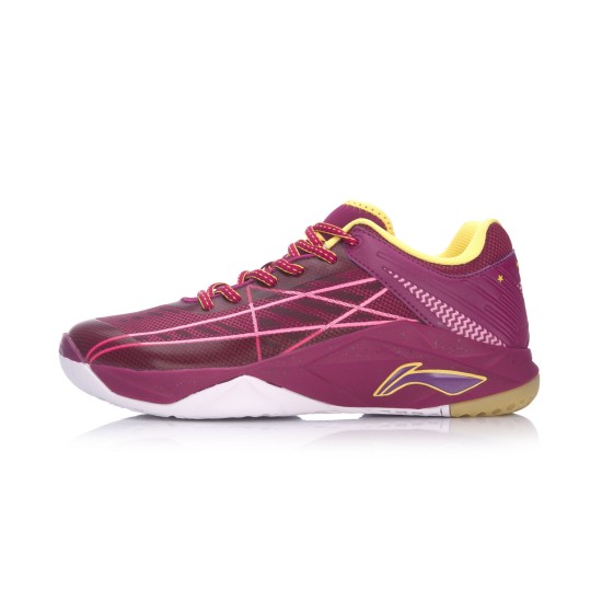 Кроссовки мужские для бадминтона Li-Ning Glory TD (фиолетовые)