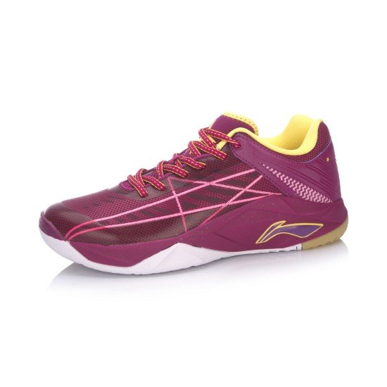 Кроссовки мужские для бадминтона Li-Ning Glory TD (фиолетовые)