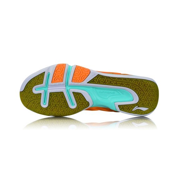 Кроссовки мужские для бадминтона Li-Ning X-series TD (оранжевые)