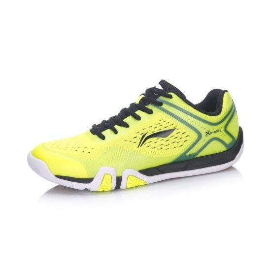 Кроссовки мужские для бадминтона Li-Ning X-series TD (салатовые)