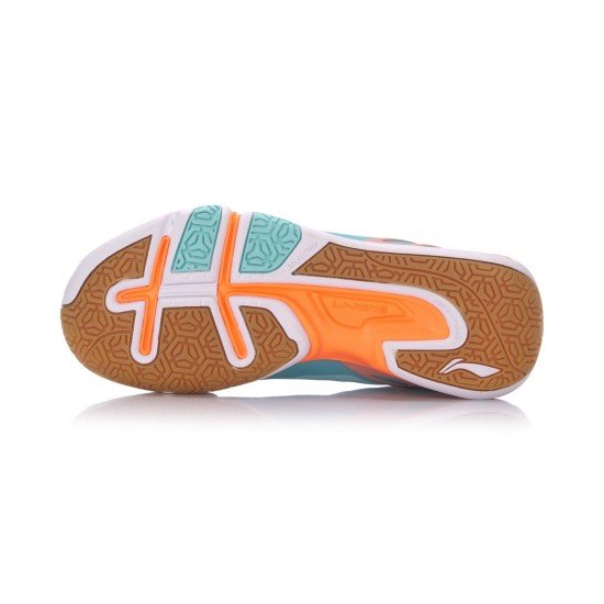 Кроссовки женские для бадминтона Li-Ning X-series TD (голубые)